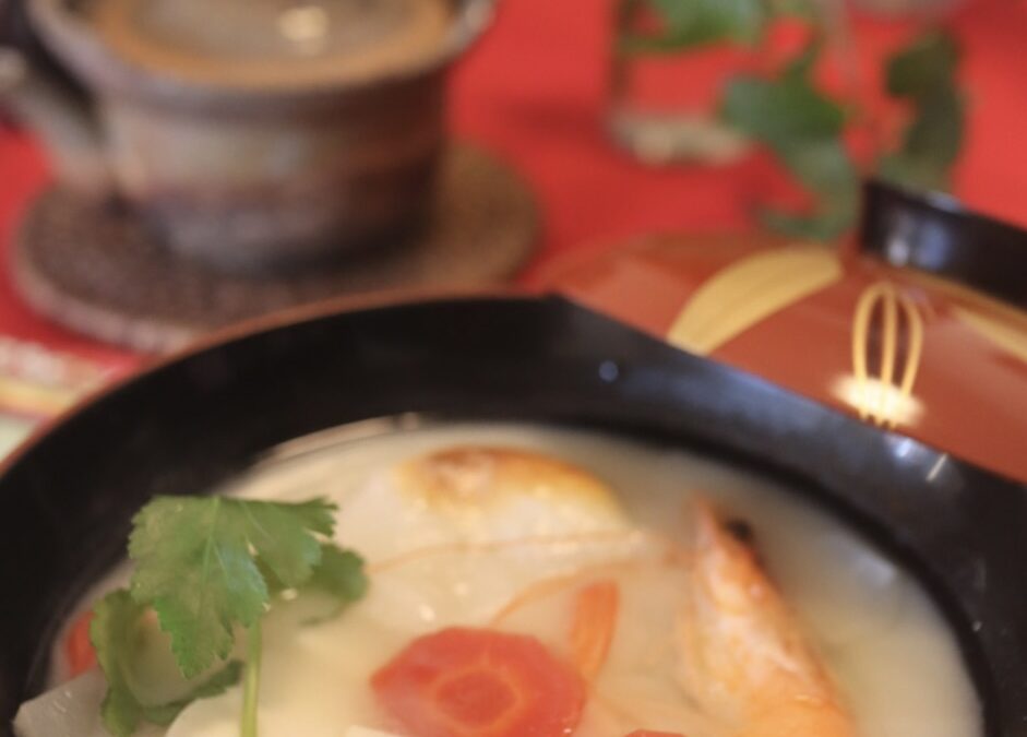 2026年新年お屠蘇カスタマイズや料理の仕込み。